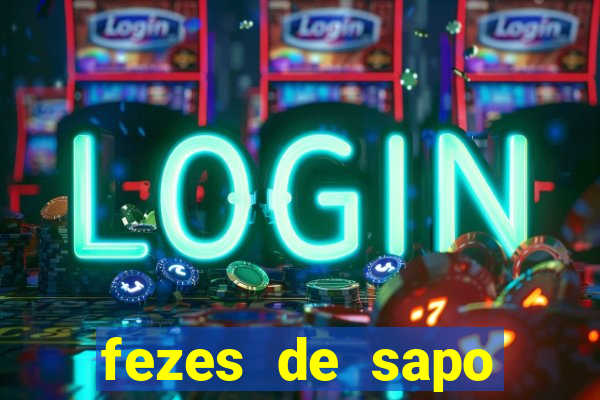 fezes de sapo transmite doença para humanos